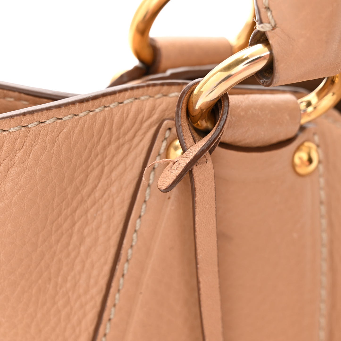 Vitello Daino Pushlock Tote Sughero