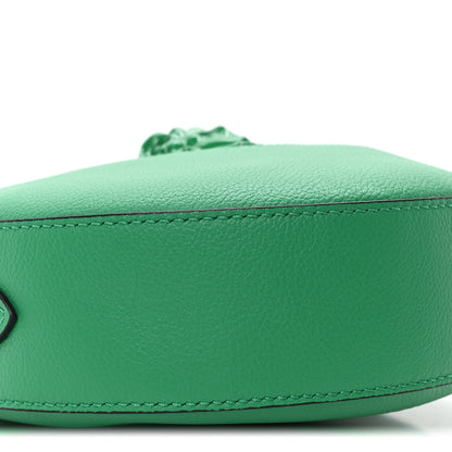 Versace Calfskin La Medusa Round Camera Bag Green 8 of 9