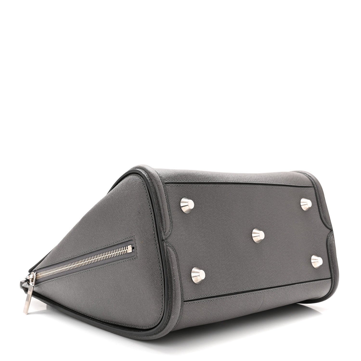 Alexander McQueen Grain Calfskin Heroine Grey 4 of 13