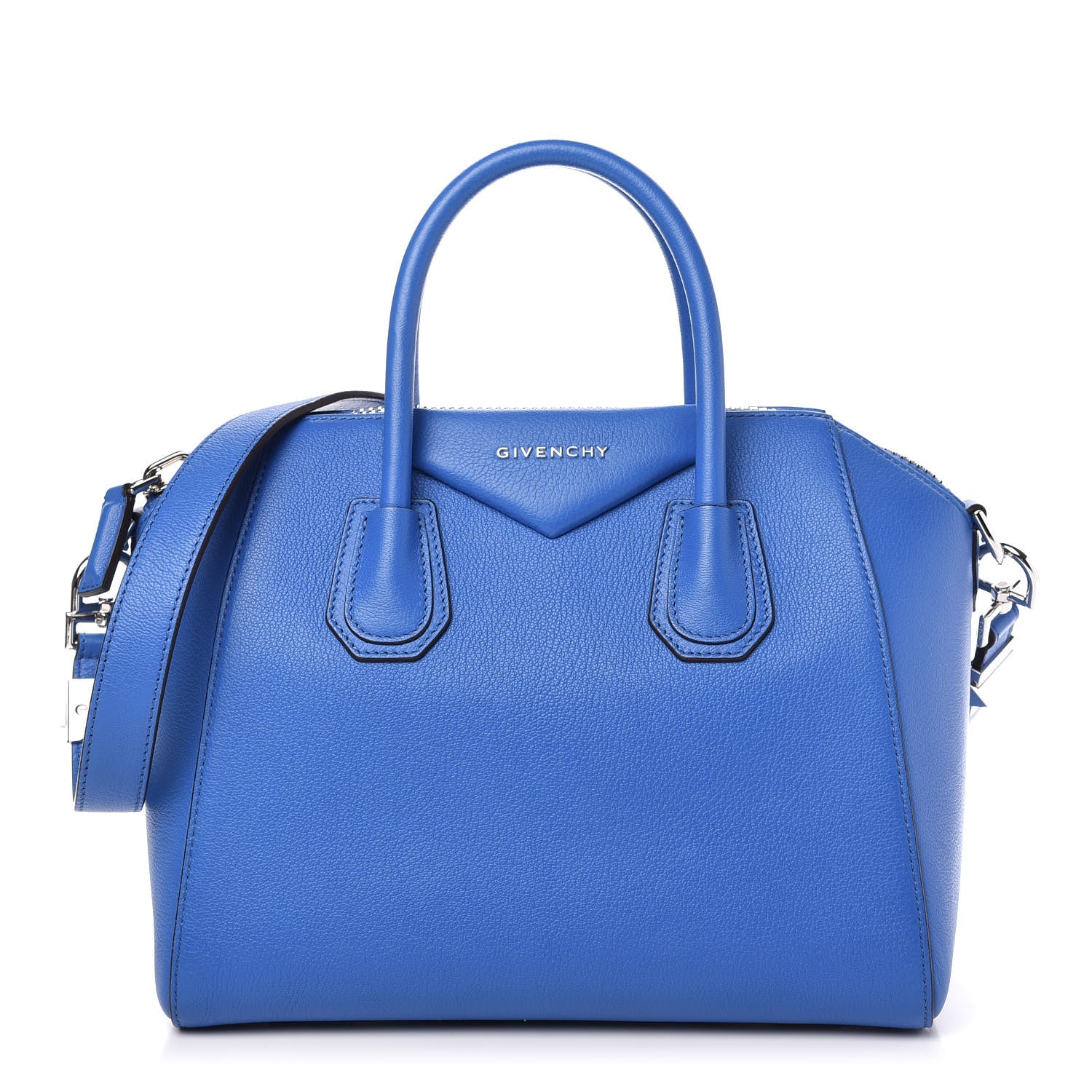 Givenchy Sugar Goatskin Small Antigona Persian Blue 1 of 10