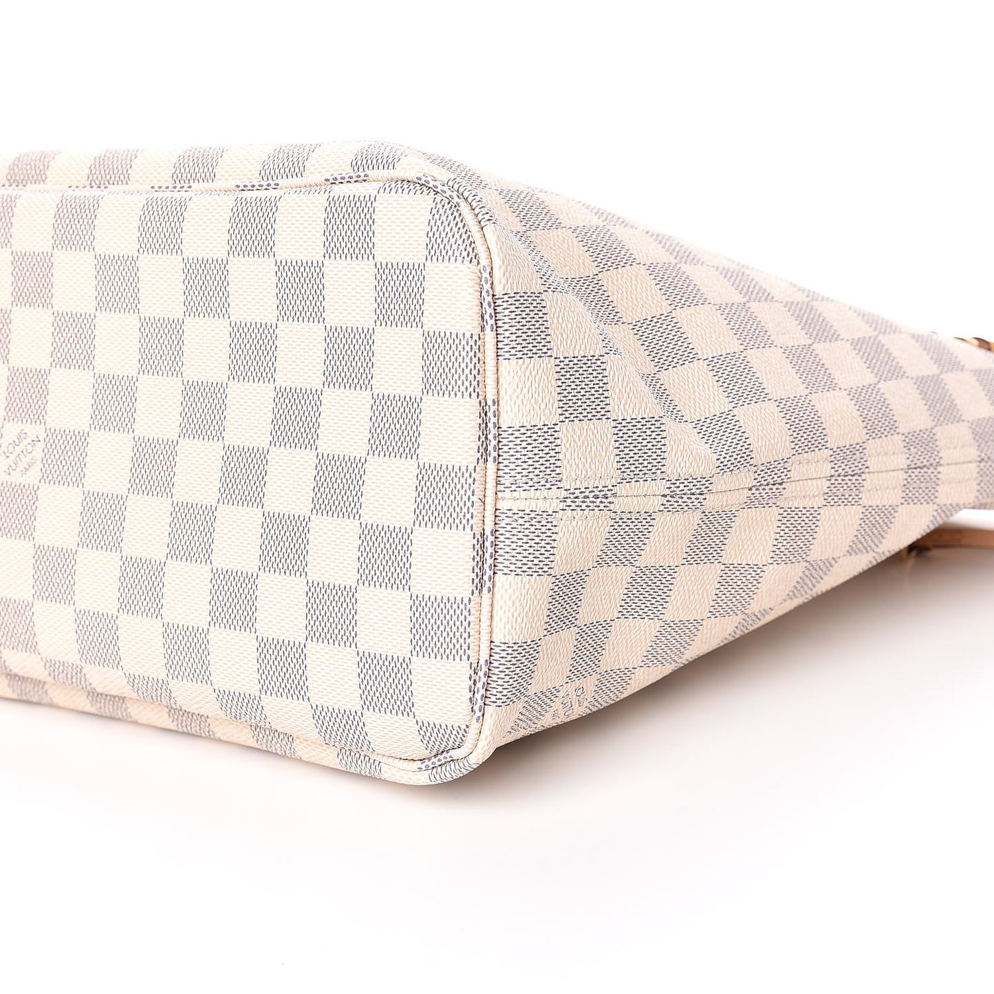 Damier Azur Neo Neverfull MM Rose Ballerine