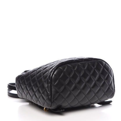 Chanel Lambskin Quilted Small Urban Spirit Backpack Black 4 of 11