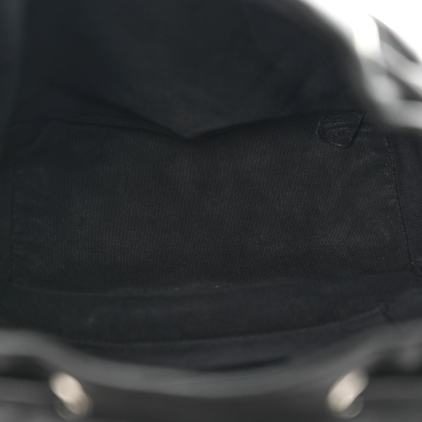 Lambskin Quilted Small Urban Spirit Backpack Black