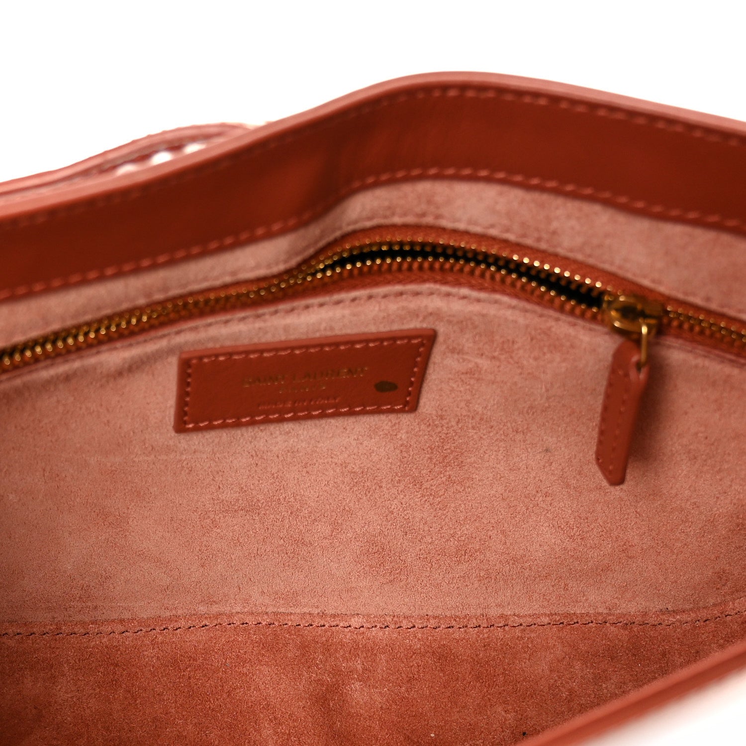 Saint Laurent Patent Le 5 A 7 Hobo Mild Rose 5 of 10