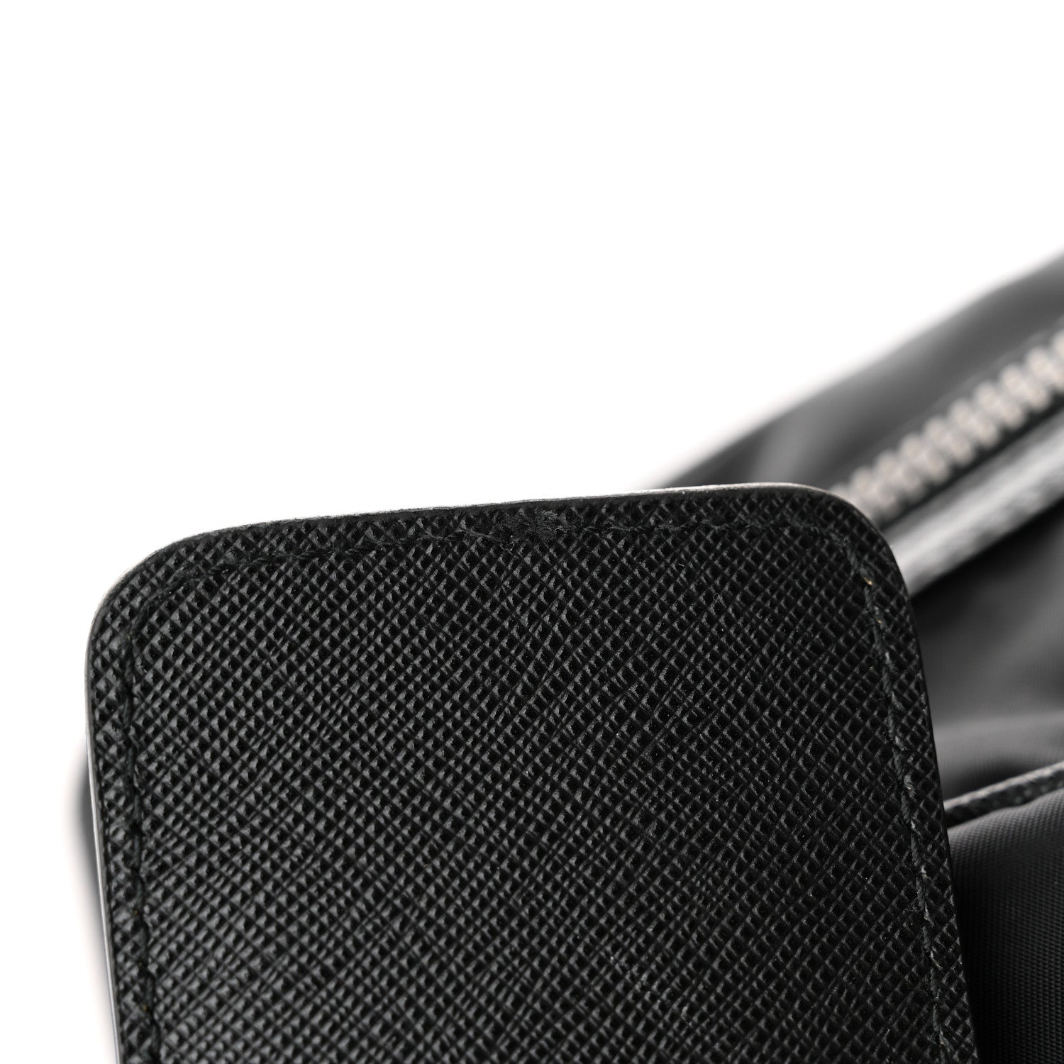 Prada Tessuto Nylon Saffiano Duffle Black 13 of 18