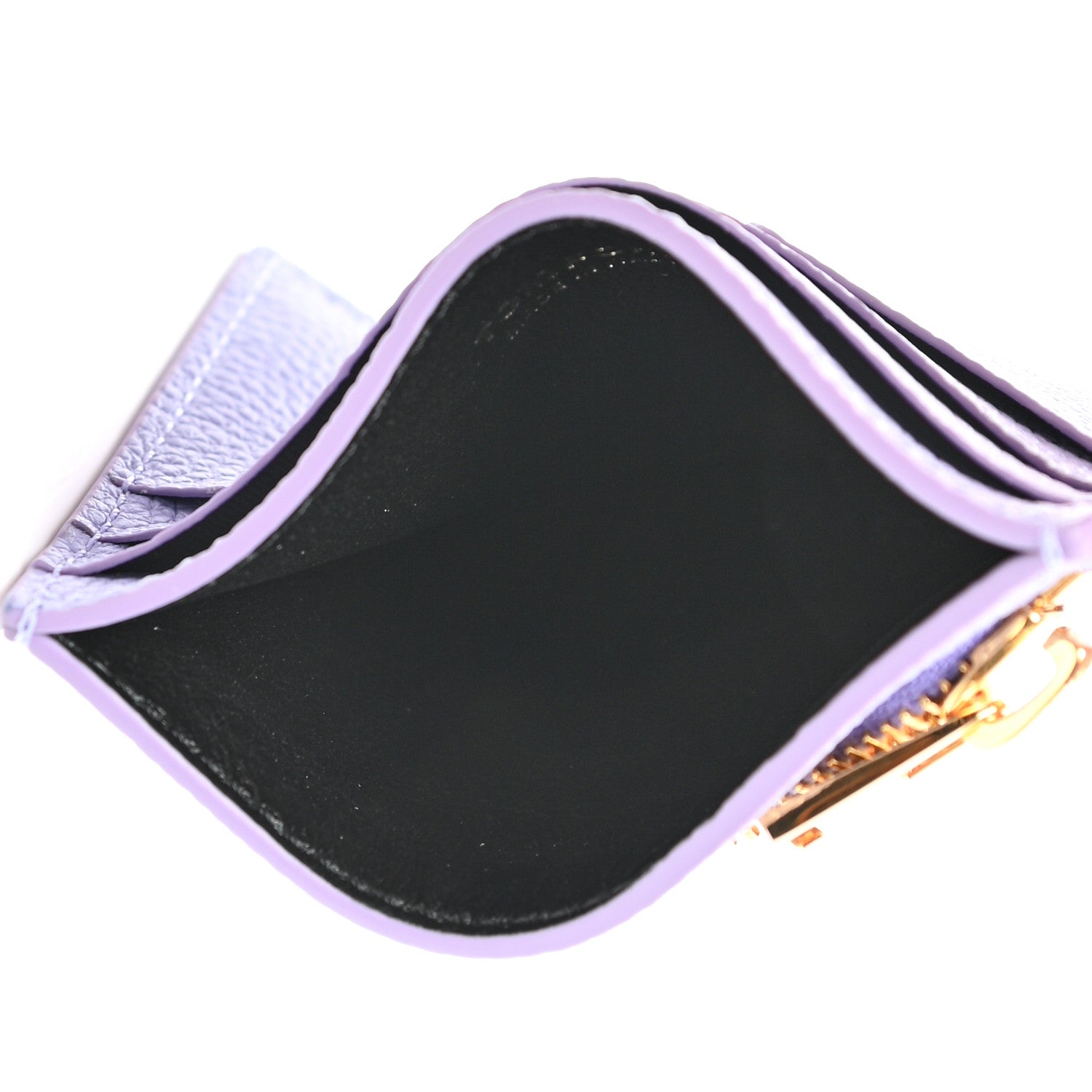 Tom Ford Grained Calfskin Card Holder Purple 5 of 6