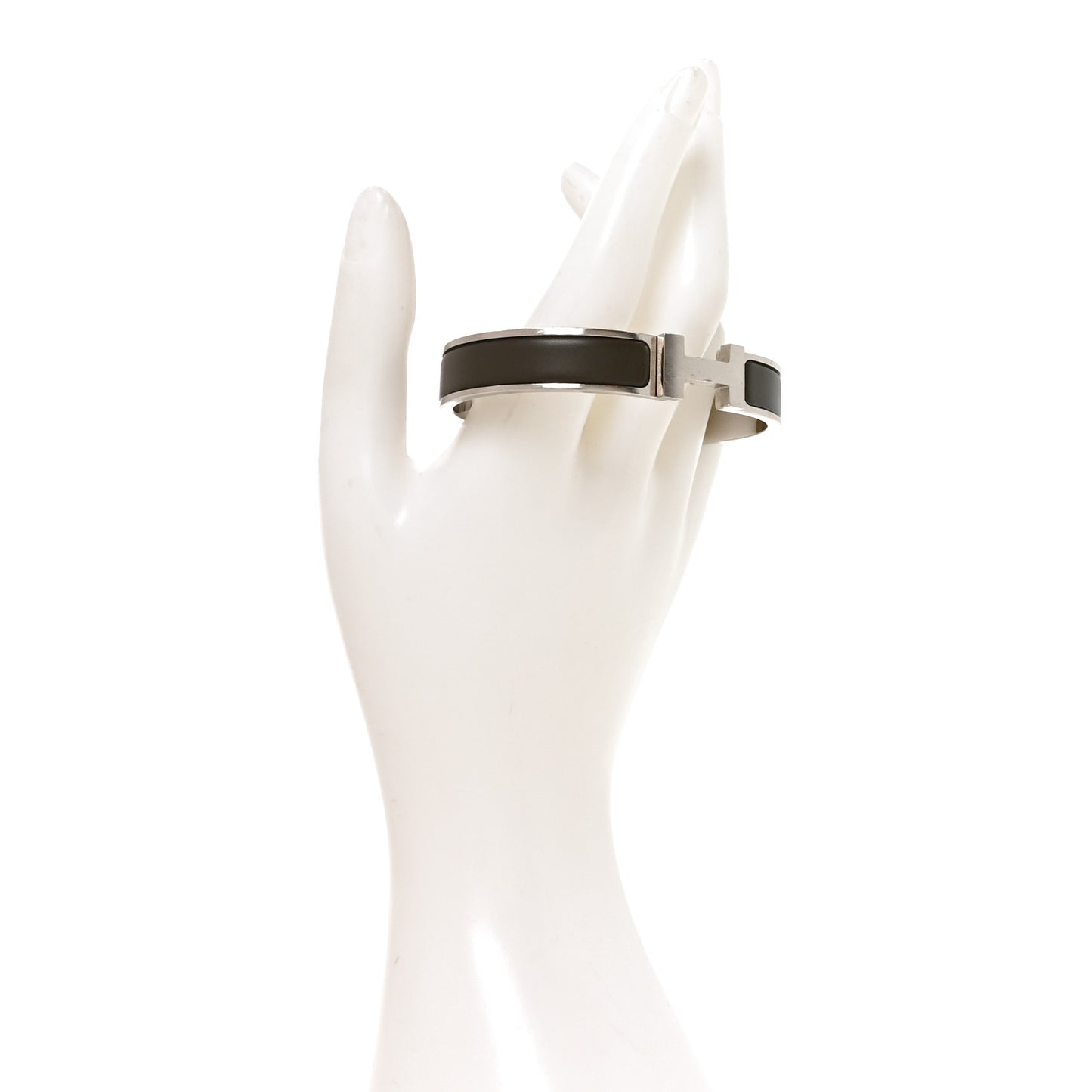Matte Enamel Narrow Clic Clac HH Bracelet Etain