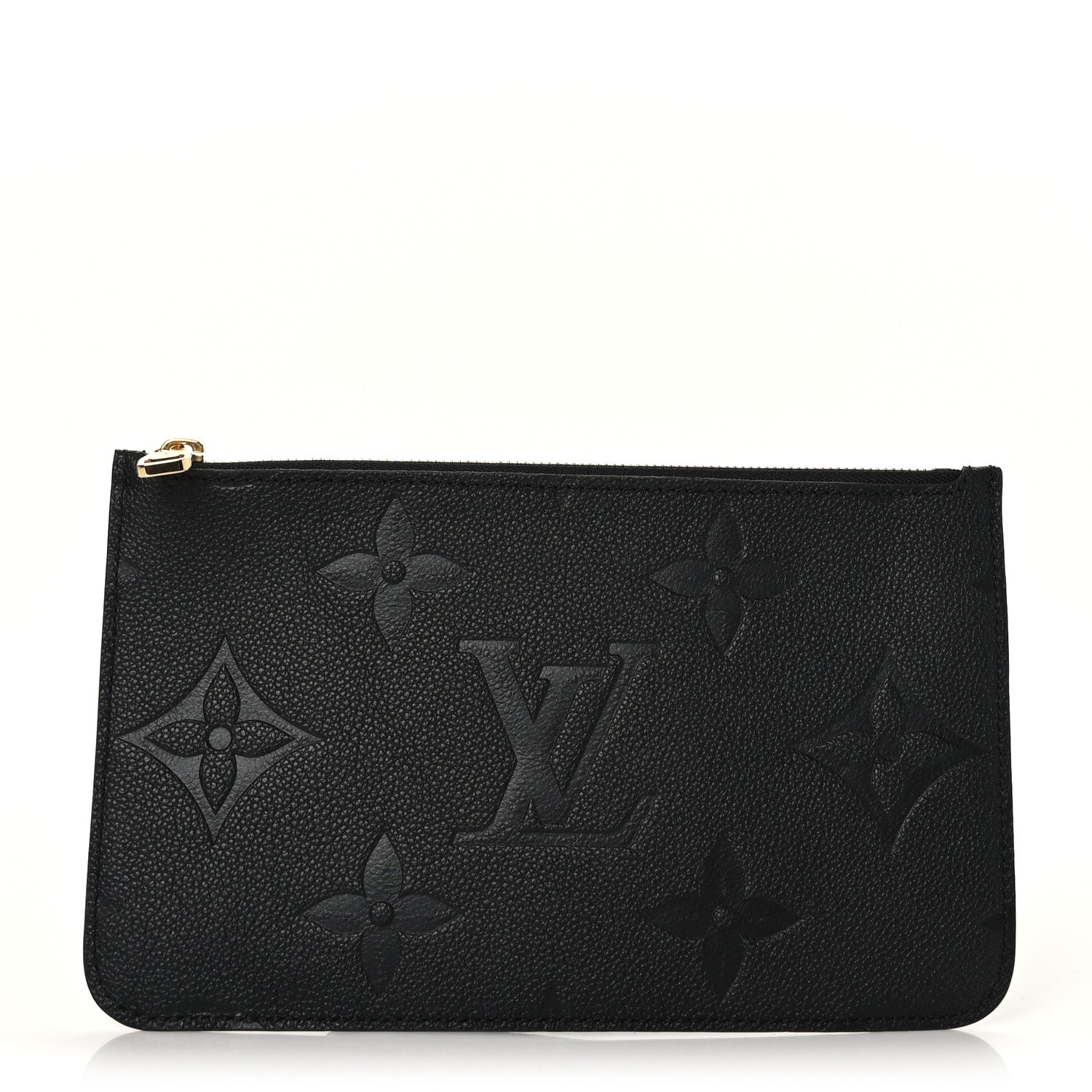Louis Vuitton Empreinte Monogram Giant Neverfull MM Pochette Black 1 of 7