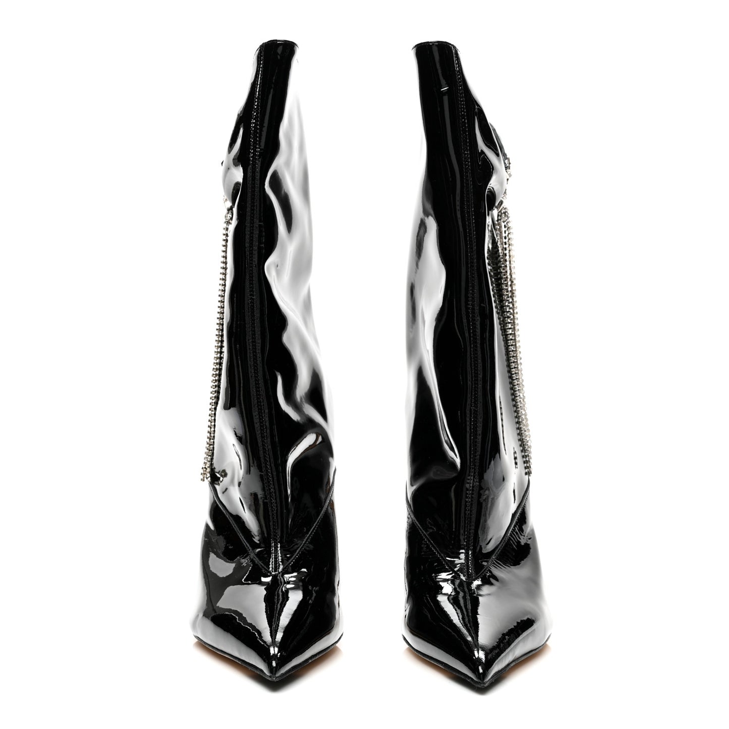 Soft Patent Crystal Oriel 110 Boots 39 Black