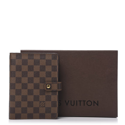 Louis Vuitton Damier Ebene Medium Ring Agenda Cover 7 of 7