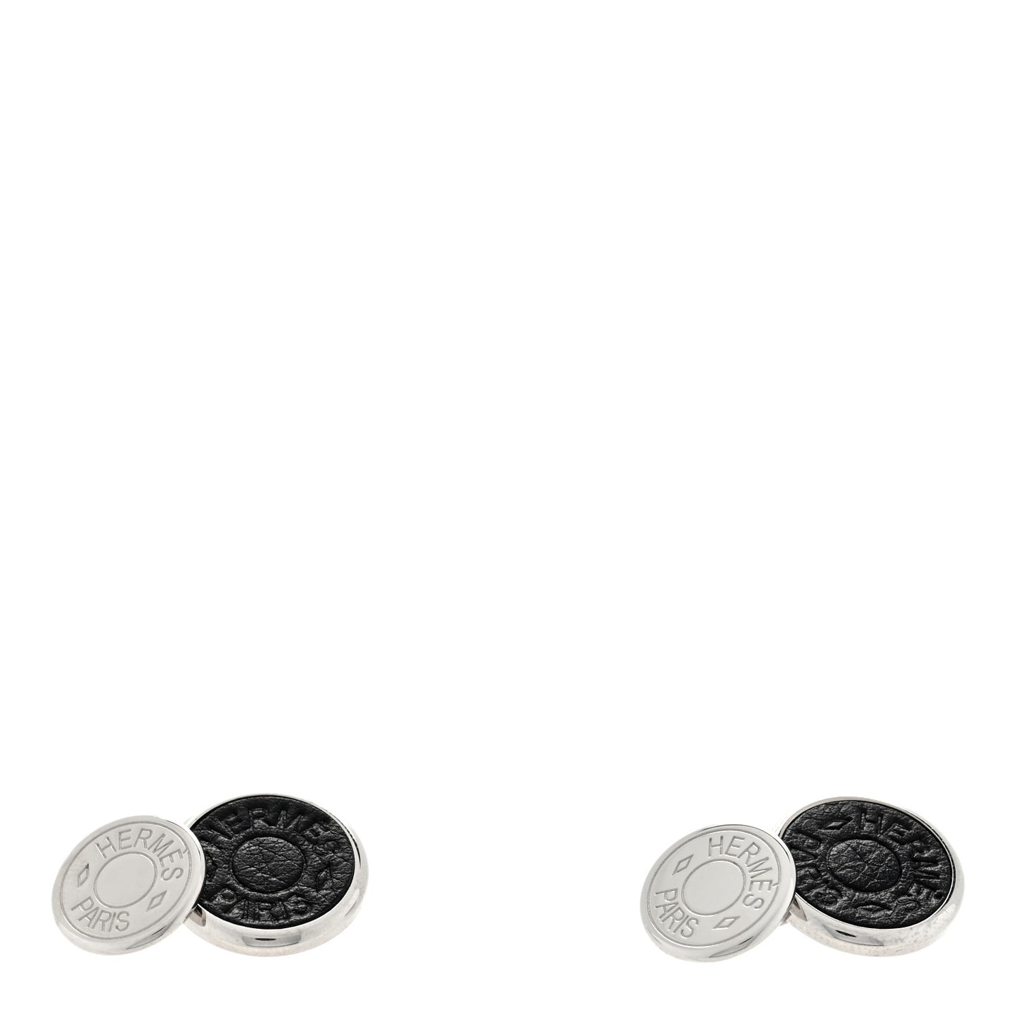 Palladium Clou De Selle Cufflinks Black