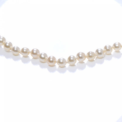 Chanel Classic 16 Inch Pearl Beaded CC Necklace 1 of 6