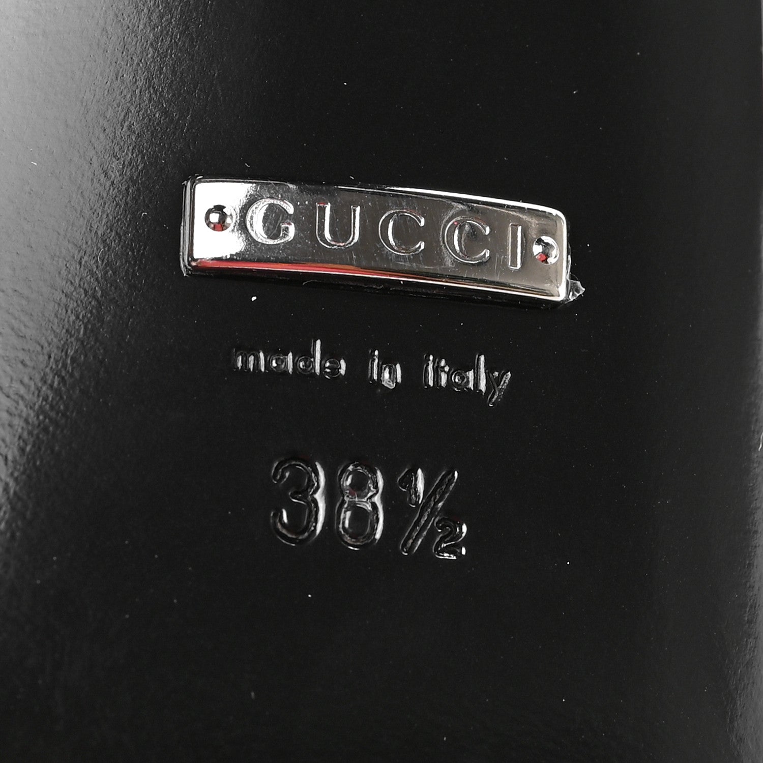 Gucci Technical Jersey Knit GG Monogram Square G 75mm Ankle Boots 38.5 Black Neon Fucsia 6 of 7