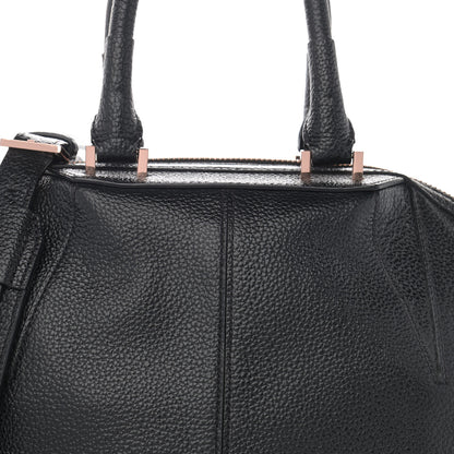 Alexander Wang Pebbled Calfskin Mini Emile Black Rose Gold Hardware 6 of 8