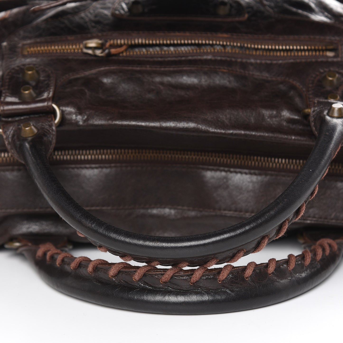 Chevre Classic Hardware Twiggy Chocolate
