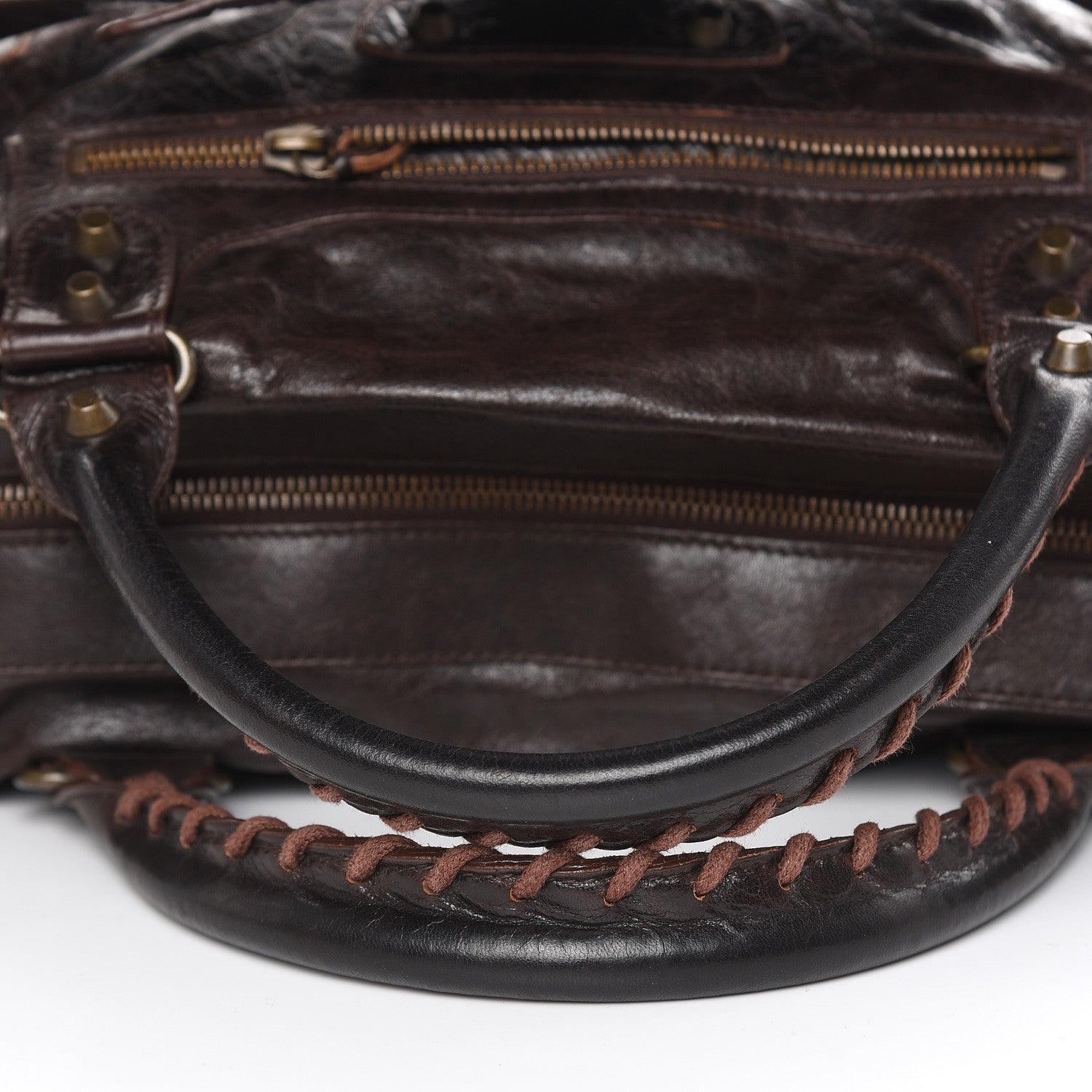 Balenciaga Chevre Classic Hardware Twiggy Chocolate 15 of 18