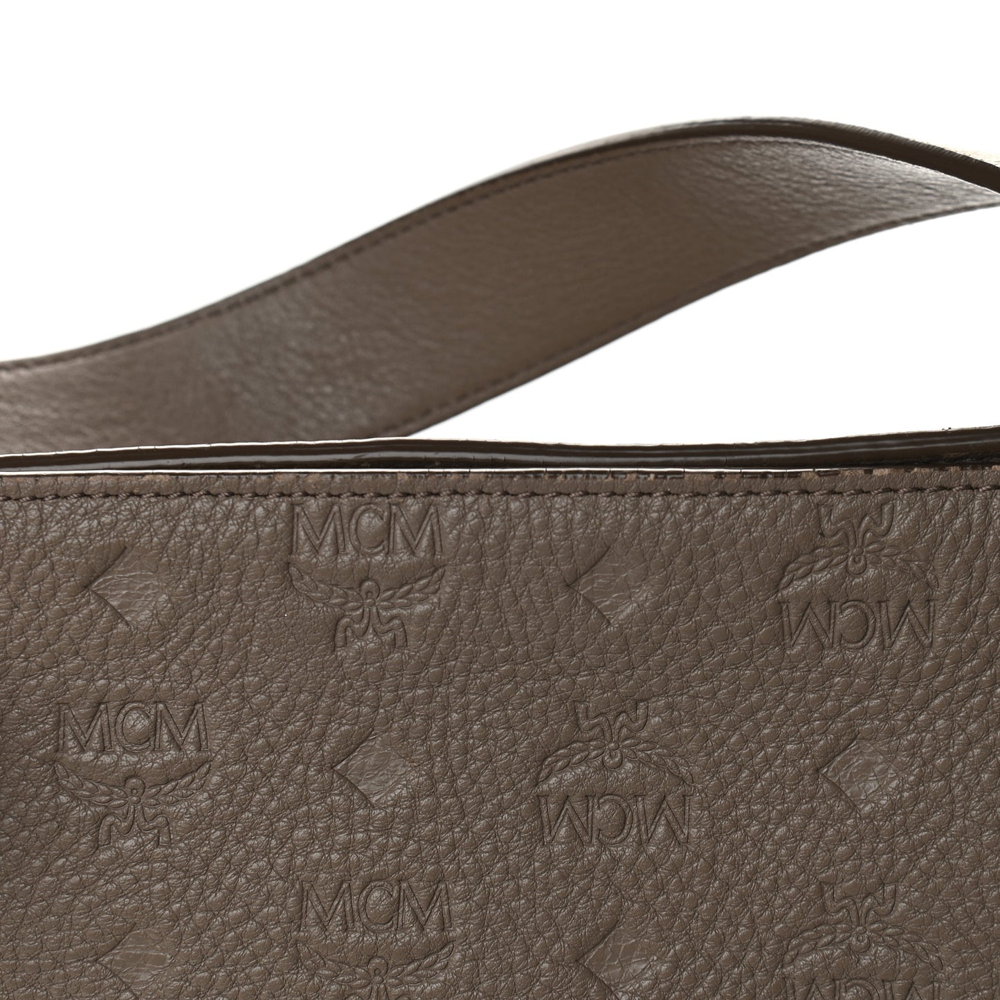 Calfskin Ottomar Monogram Medium Klara Hobo Taupe