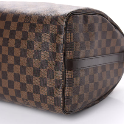 Louis Vuitton Damier Ebene Speedy Bandouliere 35 7 of 10
