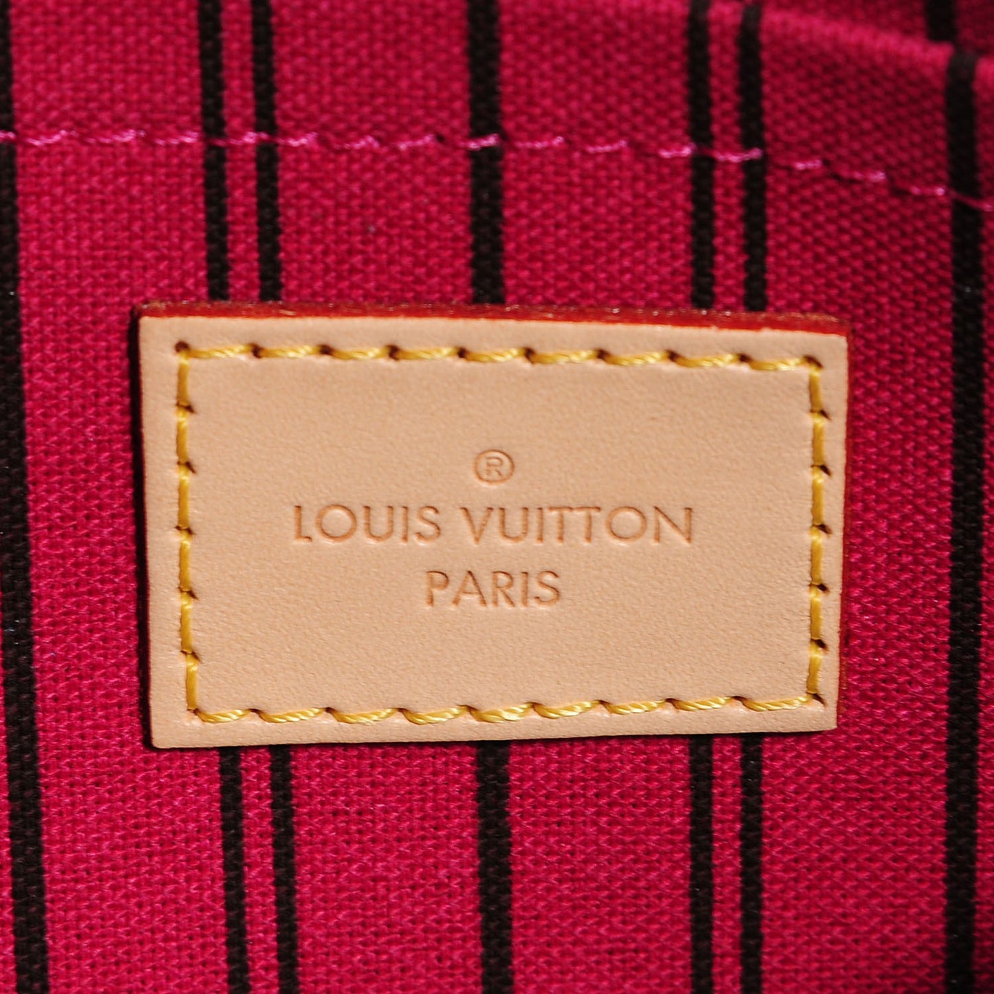 Monogram Neverfull MM GM Pochette Pivoine