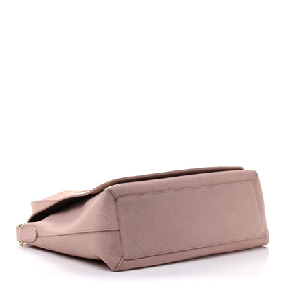 Burberry Signature Grain Small Burleigh Crossbody Bag Pale Ash Rose 3 of 11