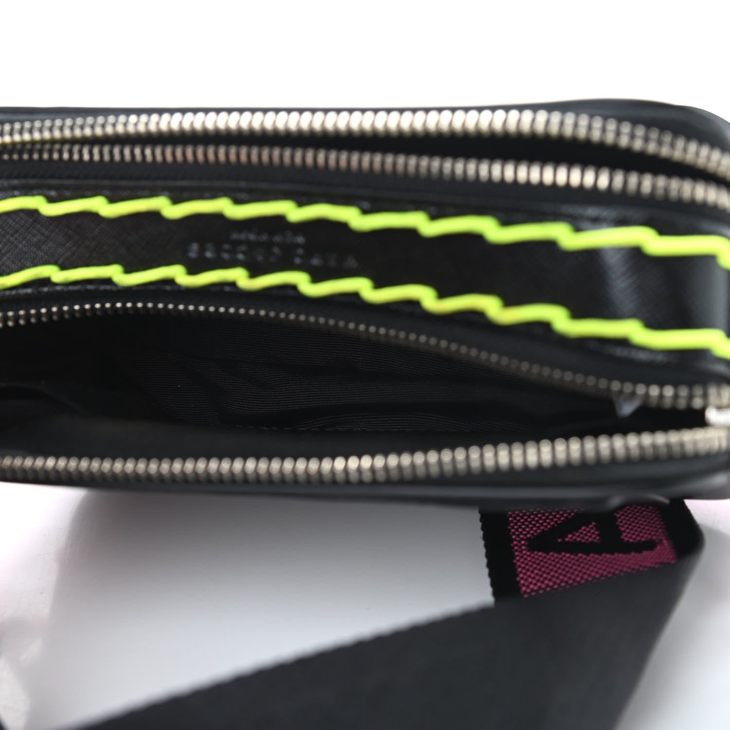 Marc Jacobs Saffiano Whipstitched Small Snapshot Camera Bag Black 6 of 10