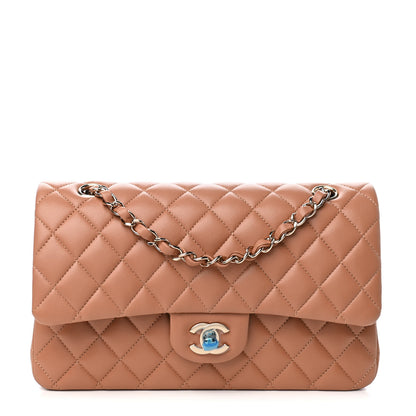 Chanel Lambskin Quilted Medium Double Flap Brown 1 of 10