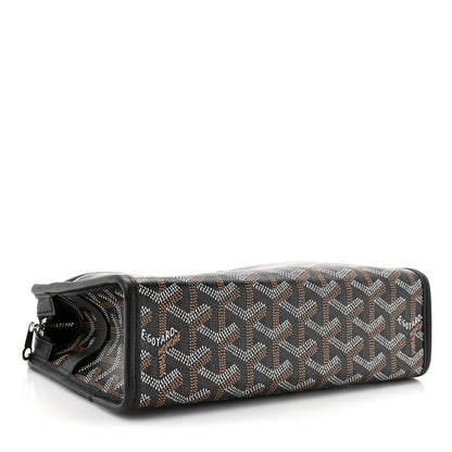 Goyard Goyardine Jouvence PM Toiletry Pouch Black 4 of 7