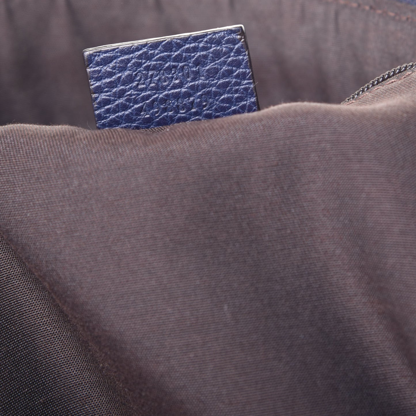 Crystal Monogram Messenger Bag Navy