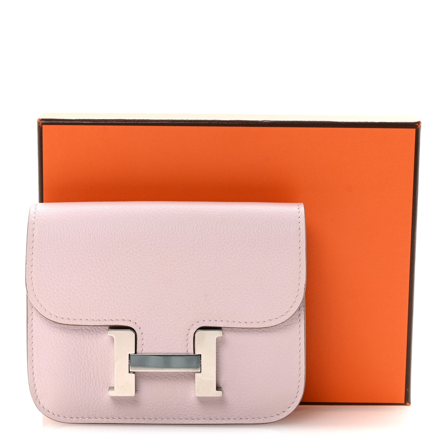 Evercolor Constance Slim Wallet Mauve Pale