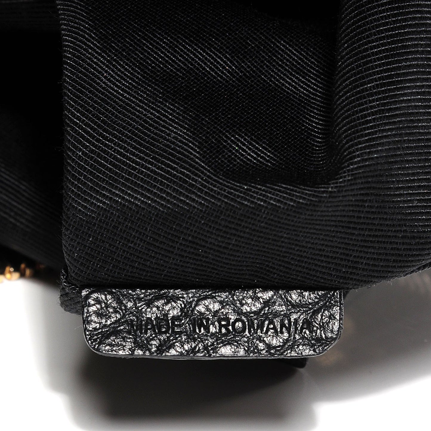 Signature Grain Calfskin Medium Hobo Black