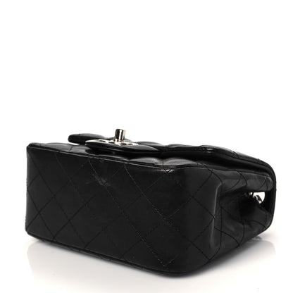 Chanel Lambskin Quilted Mini Square Flap Black 8 of 10