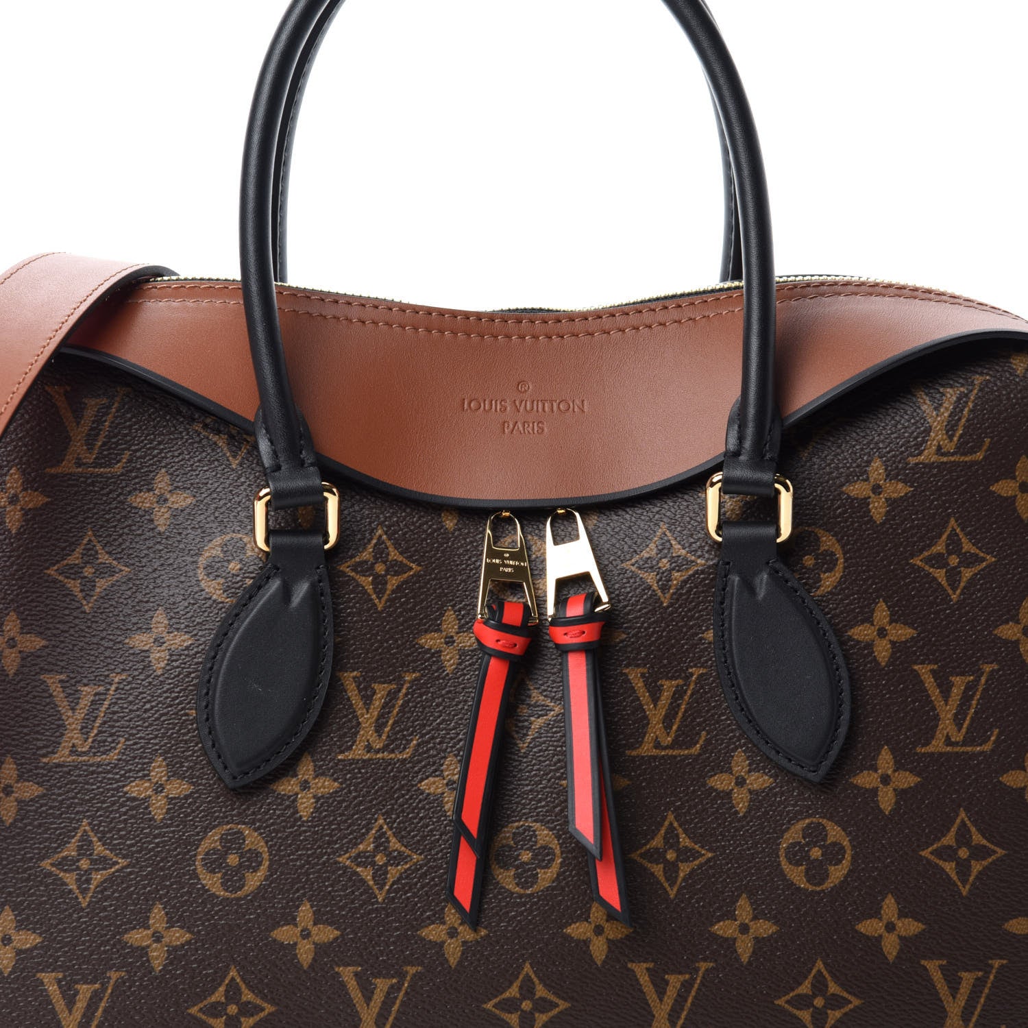 Louis Vuitton Monogram Tuileries Caramel Rouge 10 of 11