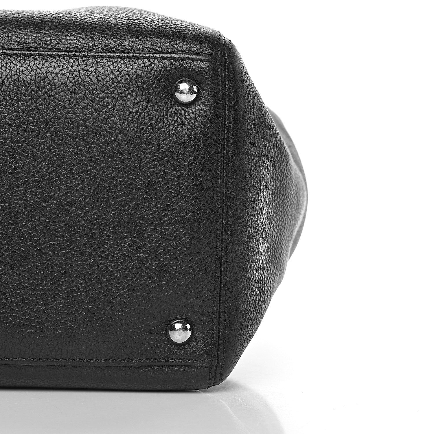 Chanel Calfskin Cerf Executive Shopper Tote Black 11 of 12