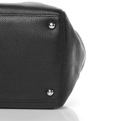 Chanel Calfskin Cerf Executive Shopper Tote Black 11 of 12