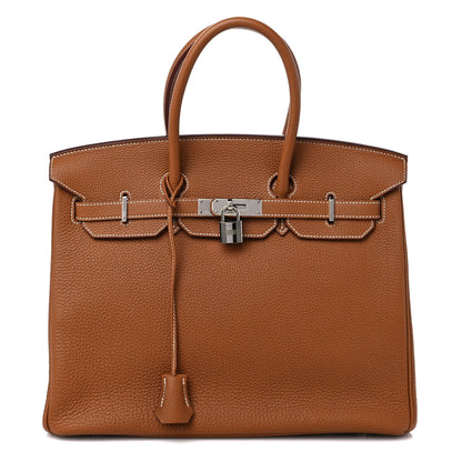 Hermes Togo Birkin 35 Gold 1 of 10