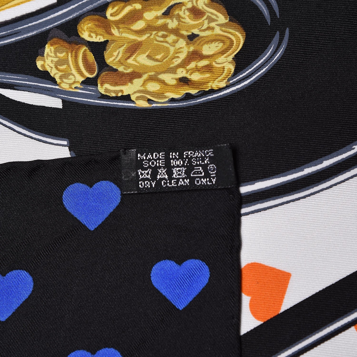Hermes Silk Brides De Gala Love Scarf 90 5 of 5