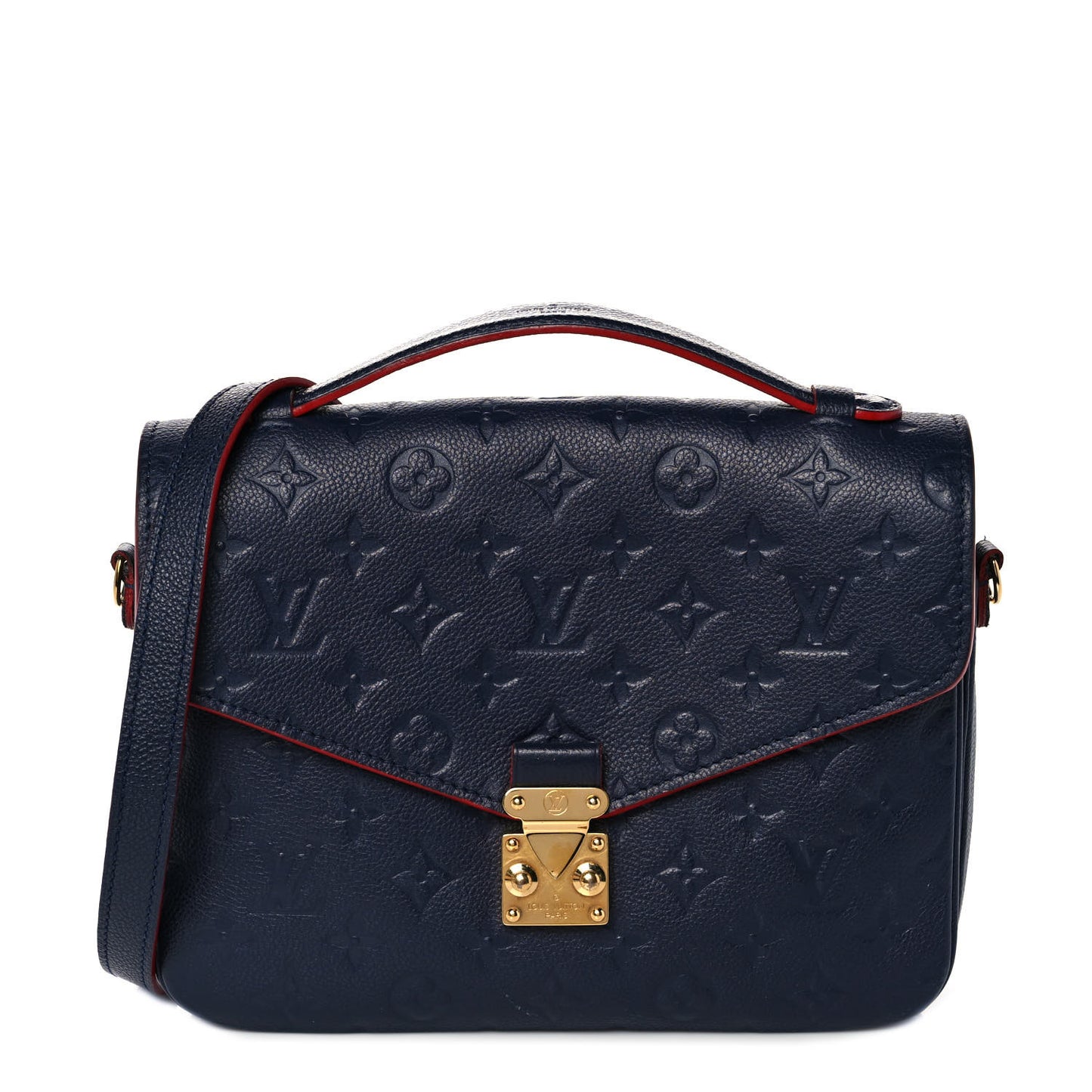 Empreinte Pochette Metis Marine Rouge