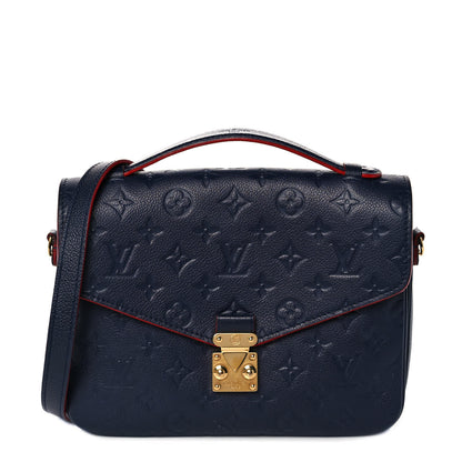 Louis Vuitton Empreinte Pochette Metis Marine Rouge 1 of 9