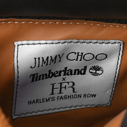 Jimmy Choo X TIMBERLAND Nubuck Graffiti Mens Ankle Boots 9 Wheat 9 of 10