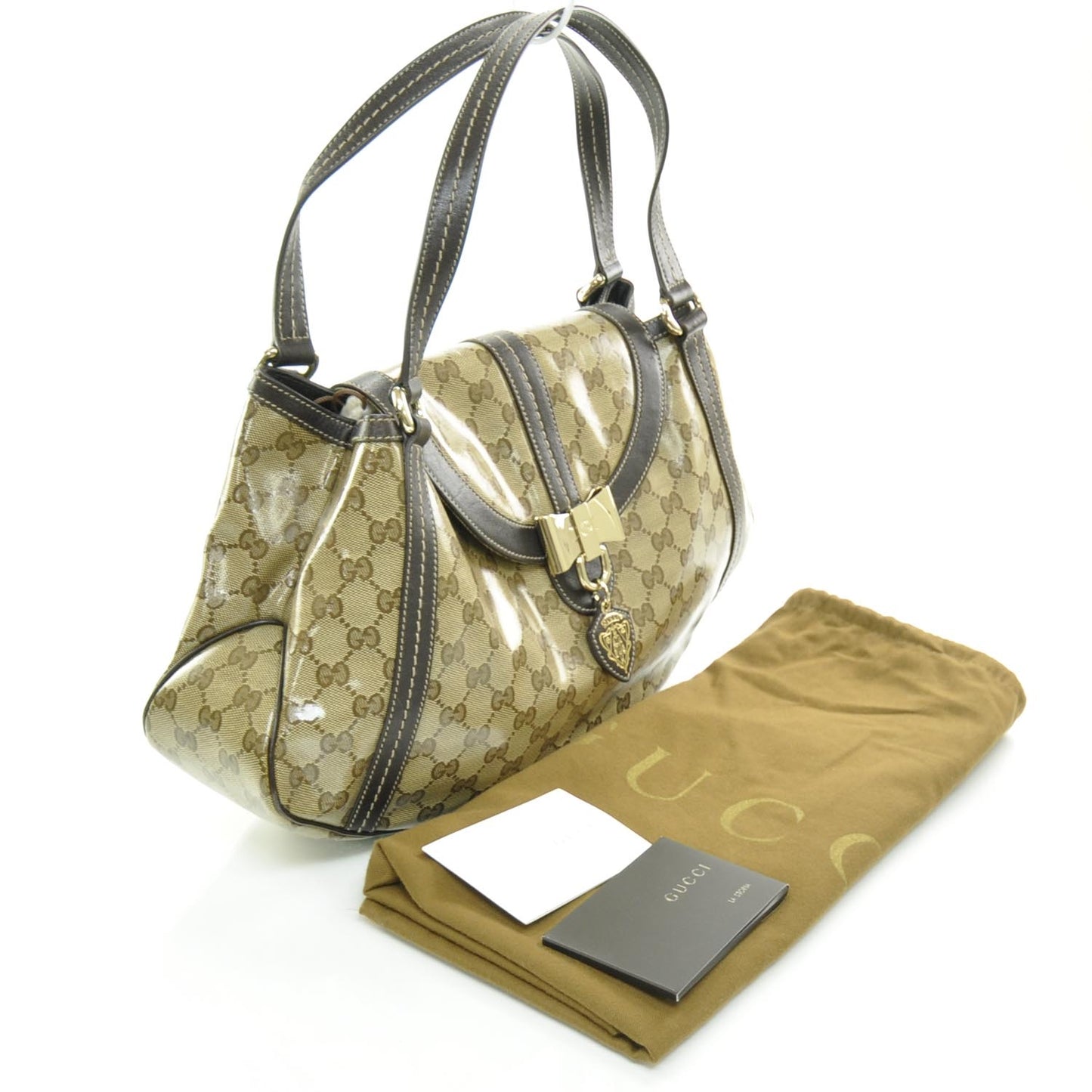 Crystal Monogram Duchessa Flap Bag
