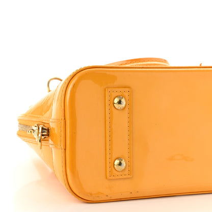 Louis Vuitton Vernis Alma BB Jaune Passion 8 of 18