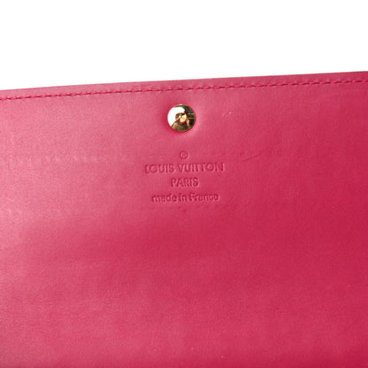 Louis Vuitton Vernis Sarah Wallet Fuchsia 6 of 7