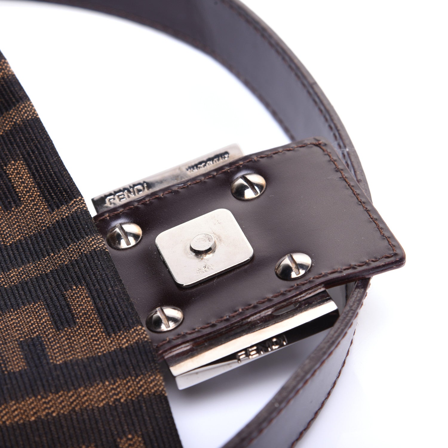 Fendi Zucca Baguette Tobacco 10 of 12