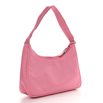 Prada Tessuto Nylon Mini Re-Edition 2000 Bag Begonia 3 of 12