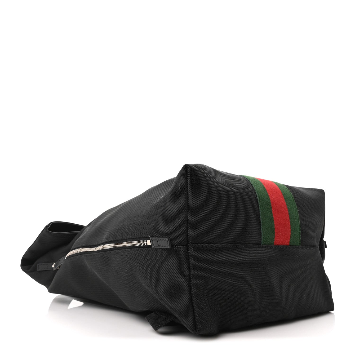 Gucci Techno Canvas Web Single Buckle Backpack Black 4 of 10