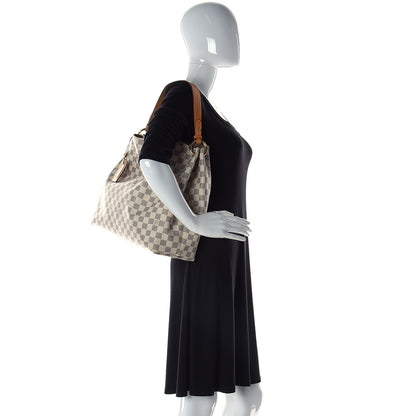 Louis Vuitton Damier Azur Graceful MM 2 of 14