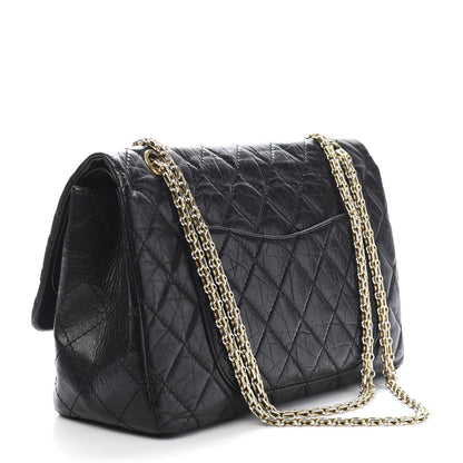 Chanel Aged Calfskin Quilted 2.55 Reissue 227 Flap Black 2 of 11