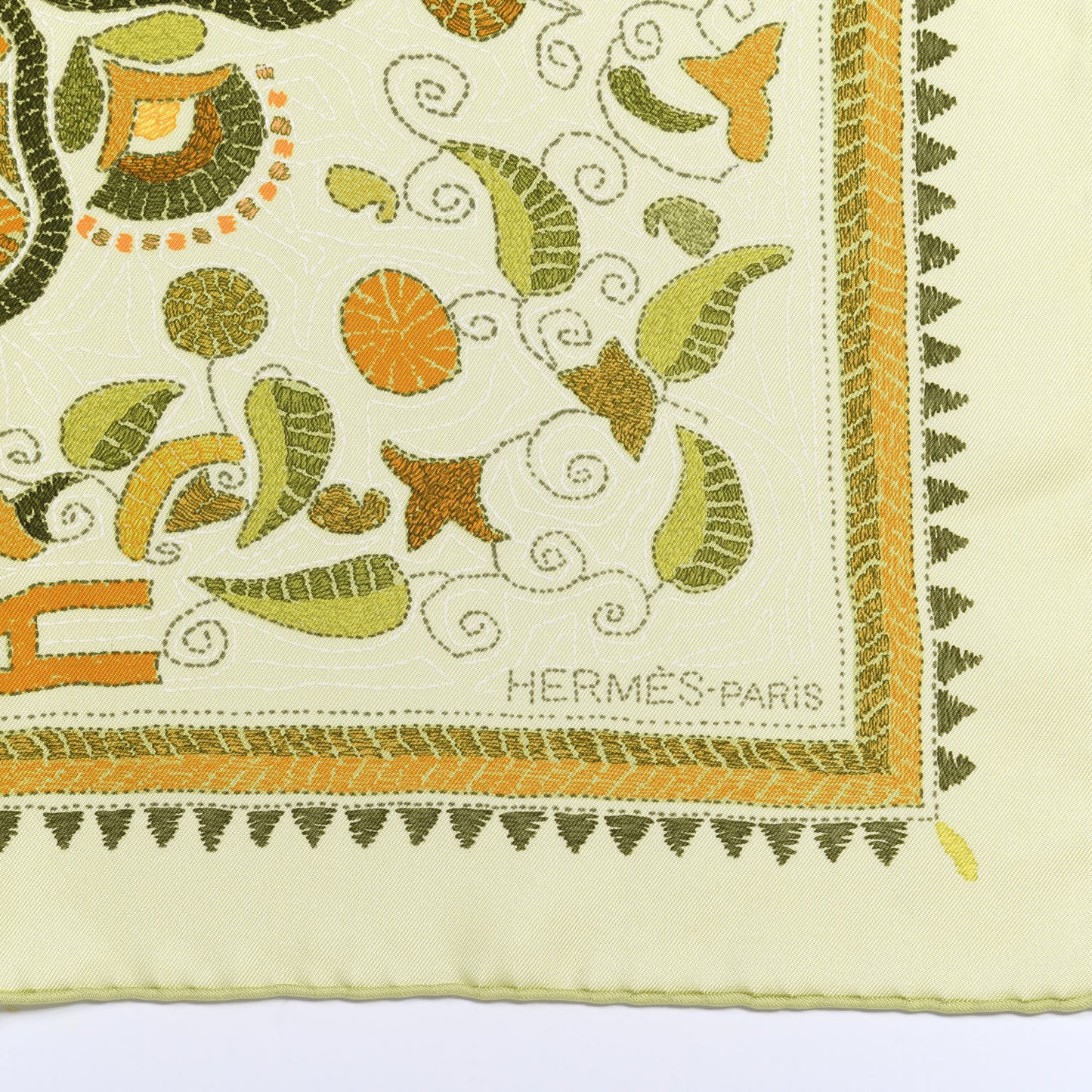 Silk Carre Kantha Scarf 90