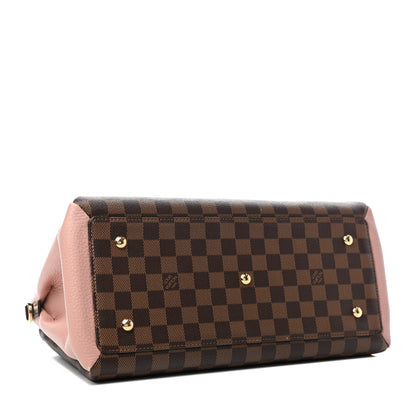 Louis Vuitton Cuir Taurillon Damier Ebene Normandy Magnolia 3 of 4