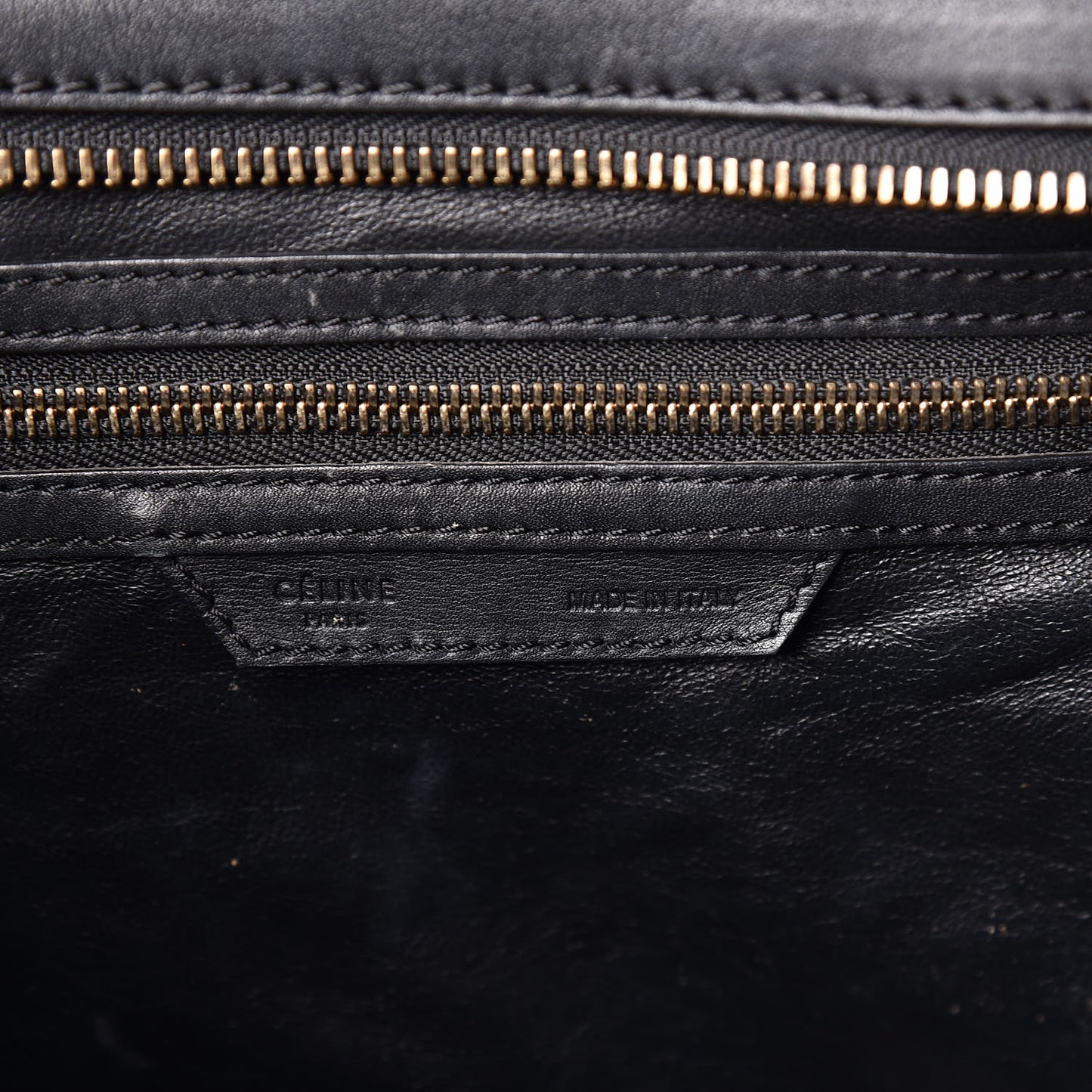 Smooth Calfskin Mini Luggage Black